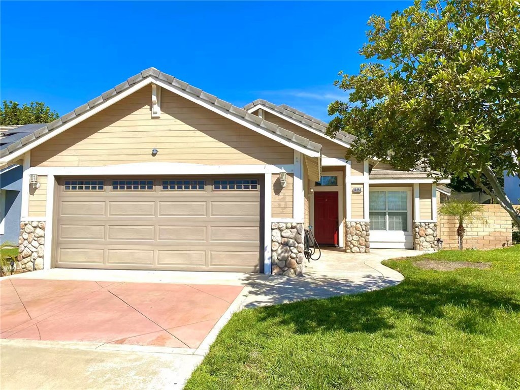 Welcome to this delightful single-story residence in North Fontana’s popular Hunter’s Ridge community. Offering 3 bedrooms and 2 baths, this home features a bright and airy layout with a modern kitchen equipped with granite counters and stainless-steel appliances. Enjoy the warmth of the living room fireplace or step outside to a generous backyard, perfect for gatherings or quiet evenings. With central HVAC, a 2-car garage, and close proximity to excellent schools, parks, shopping, and major freeways, this property combines comfort, style, and convenience—ideal for a variety of lifestyles.