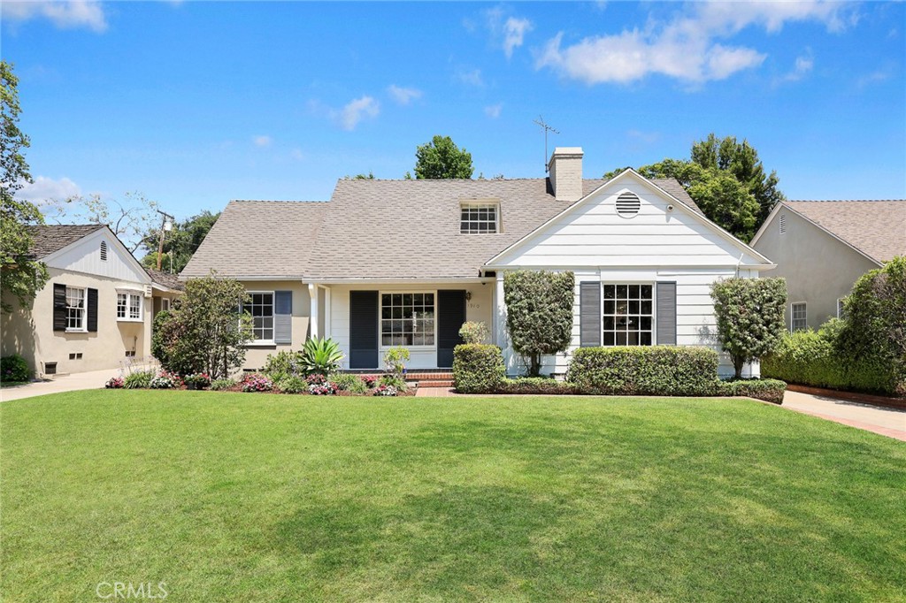 Immaculate tradition-a truly charming residence nestled in the highly sought-after San Marino area with great charm and curb appeal. This meticulously maintained home is on a tree-lined street on a large lot of 10,710 square feet and boasts a thoughtfully designed layout, offering a perfect blend of comfort and functionality. Spanning a generous 2,784 square feet of living space, this delightful home features 4 bedrooms and 3 bathrooms, providing ample room for relaxation and personal retreat. As you enter, you are greeted by an inviting living room with a cozy fireplace, and a formal dining room is adjacent. Providing views of the front garden and creating an enchanting ambiance. The spacious kitchen is adorned with nice countertops and abundant cabinet space for all your storage needs. Additionally, it offers a convenient breakfast nook area. Laundry is nearby. The heart of the home is the family room, which serves as a gathering space with a view of the beautiful private backyard, patio, and garden. The main level features two well-appointed bedrooms and a full bath, along with a spacious primary suite with its own private bath. It is generously proportioned with plenty of closet storage plus a view of the patio backyard. Upstairs, two additional bedrooms with natural light offer plenty of closet space, complemented by a full bath and ample attic storage.
Fine details include hardwood floors, crown molding, and wainscoting in many rooms. Additional highlights include central heating and air, a California basement, and a detached two-car garage with extra storage behind the garage. The beautifully landscaped backyard boasts a charming patio with many mature trees and lush greenery—perfect for outdoor gatherings. Property is priced to sell, don’t miss this opportunity to own an extraordinary home in one of the finest neighborhoods of San Marino.