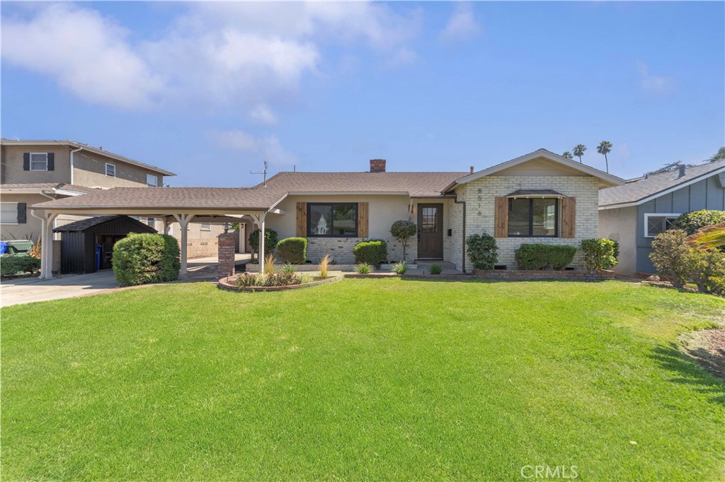 Welcome to this beautifully renovated 2-bedroom, 2-bathroom home in the heart of San Gabriel, offering 1,276 square feet of refined living space. Every inch of this residence has been thoughtfully upgraded, blending timeless style with modern functionality. Step into the inviting living room and be instantly captivated by the custom Santa Barbara-style finished fireplace, a stunning focal point that exudes warmth and elegance. The open floor plan is anchored by wide-plank luxury vinyl flooring, recessed lighting, and natural light pouring through brand-new windows. The chef-inspired kitchen boasts quartz countertops and backsplash, a custom range and hood, large center island, walk-in pantry, and all new appliances; designed for both form and function. Adjacent is a dedicated laundry area with custom cabinetry and stylish folding doors. Both bathrooms have been fully remodeled with all-new tile, fixtures, and finishes. Behind the walls, you’ll find peace of mind with brand-new PEX plumbing (copper fittings), a new ABS sewer line, gas line, and all new electrical wiring throughout. A brand new HVAC system with updated ductwork ensures year-round comfort. Step outside to your private backyard retreat featuring a new wood deck, lush new sod, full irrigation system, and a stylish pergola; perfect for relaxing or entertaining. This turnkey gem combines thoughtful design, quality craftsmanship, and unbeatable location. A rare opportunity to own a move-in ready home that checks every box.