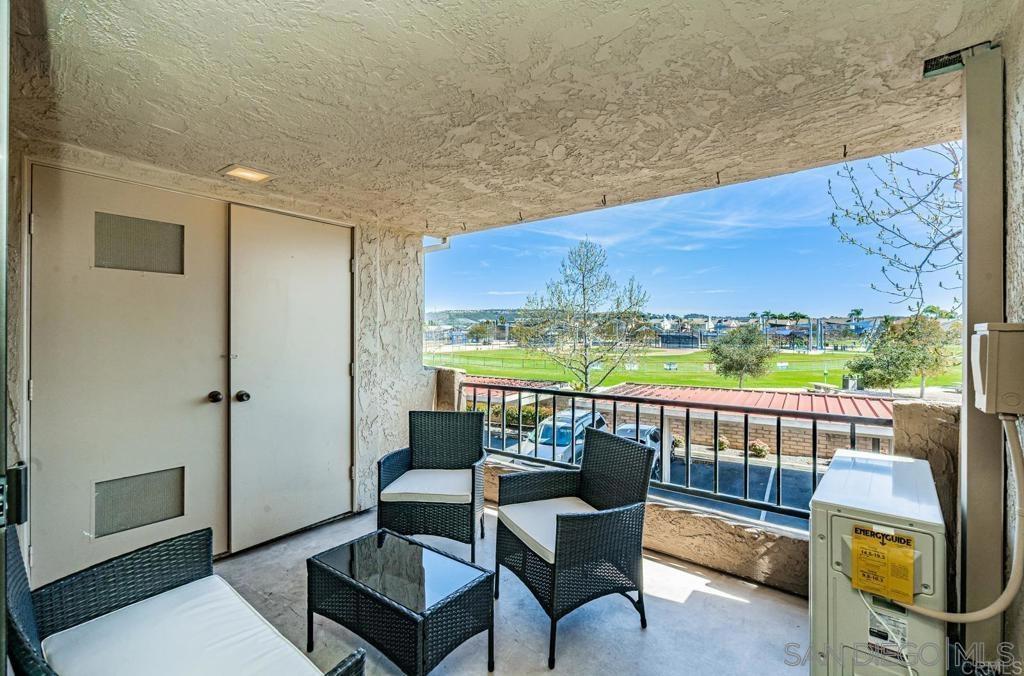 Upper floor unit in The Villas at New Salem with panoramic park views from every window and away from busy streets. This beautiful unit has been completely remodeled including Quartz countertops in the kitchen and both baths, new Shaker style slow-close cabinets, brand new steel appliances with French door refrigerator, vinyl wood plank flooring throughout, custom recessed lighting, custom paint and baseboards, mirrored wardrobe doors, custom tiled baths, washer & dryer and new 2023 HVAC system! (most units in the community offer a single wall mounted A/C unit). Laundry closet off of private balcony. Community pool and jacuzzi. Easy walking to shopping, restaurants, and parks. This is truly a one of a kind property!
