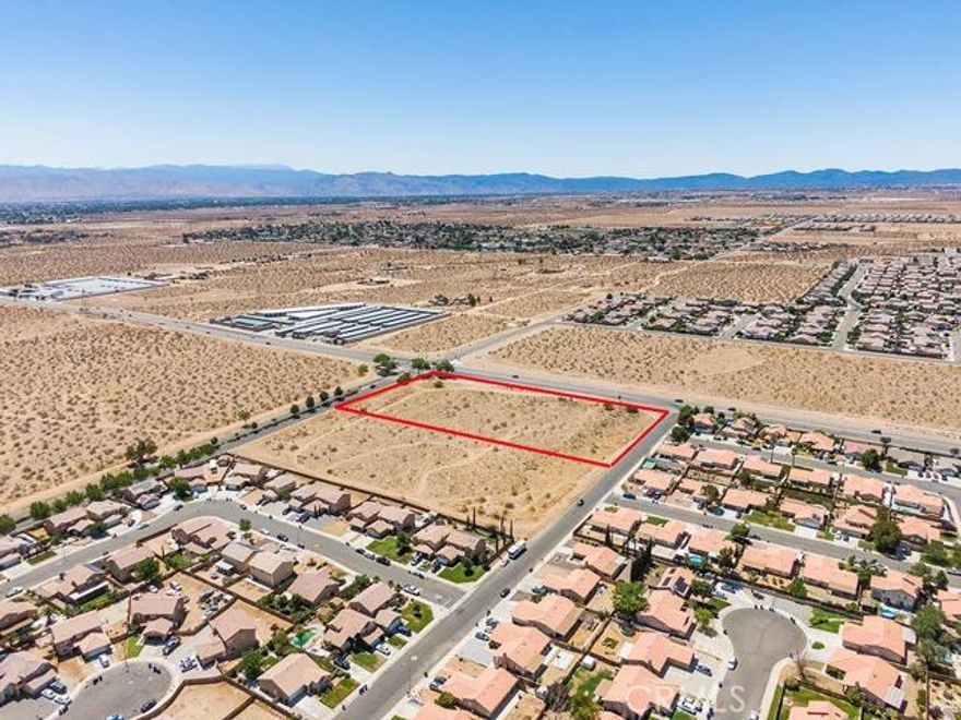 Prime signalized corner perfectly poised for future commercial development. Over six-hundred (600') linear feet of frontage along heavily traveled Bear Valley Road - the main arterial roadway in the entire High Desert Region.  This is the only remaining undeveloped signalized corner along Bear Valley Road between Interstate 15 and Highway 395.  The northwest corner of Bear Valley Rd and Eagle Ranch Parkway offers two (2) contiguous parcels of commercially zoned (C2-T) vacant land totaling jointly 8.06 total acres.  This offering is all or part - ownership will consider selling each parcel individually or together.  The brunt of future residential development is slated to take place west of Highway 395 toward the vast expanse of open land there, commuters utilizing Bear Valley Rd to access Interstate 15 will funnel past this location in droves.  This site lies in the logical path of growth for the City of Victorville 2.4 miles west of Interstate 15 and just one half mile east of Highway 395.  The frontage parcel of 3.61ac (APN 3134-441-01) is offered at $14.50 per sqft or $2,282.600 while the rear parcel (APN 3134-441-02) is offered at $7.50 per sqft or $1,453,800.  Total for both parcels is $3,736,400 / $10.64 per sqft.