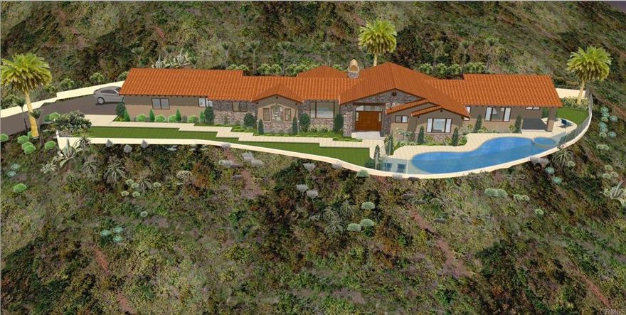 WELCOME TO Seaview Summit! 20545 Aguilera Lane affords a buyer the unique opportunity to build their dream home on more than 9 acres ofOcean View Private and Peaceful Land. Rancho Santa Fe Schools & Panoramic Views of Ocean & Mountains, & Encinitas's Batiquitos Lagoon from this 9+acres lot. Build your dream & enjoy open space, peace & privacy & plenty of room for horses, Barns, Turnouts, Arenas, Groves & Vineyards.Gated & Private Paved Drive through Gentle Rolling Hills, Wide Open Spaces, Ideal Micro Climate. Water, Electric & Phone to the parcel + ApprovedSeptic Plans. Environmental impact mitigation NOT required. NO HOA or Mello Roos. Near the 800 acre Elfin Forest Recreational Reserve, & the 230acre of open space @ Sage Hill , the property backs up to the 640 acres of Questhaven Retreat which offers Miles of Hiking, Biking & Equestrian trails& all connect to a Regional Trail System. Minutes to Shopping, Restaurants, and convenient to all the freeways. FEATURES INCLUDE - Seasonal stream on property. Ocean sunset and mountain/hillside views that are unobstructed. Completely private property surrounded by nature preserve and quest haven. The two “neighbors” homes on Aguilera lane are not viewable from any buildable area on the property, ensuring complete privacy. CEQ Assigned off on building this lot. Phone, electric, and water are already at the property line. A recent “Perk” test was outstanding and Septic plans have already been approved by the county (2023). Detailed survey done by Leppert Engineering has been done of the entire area within the “loop” ofAguilera lane—all of the land south and west of the private Aguilera lane once you have entered the gates.  Soil reports have been completed. This is one of the last if not the last ocean view lot in Elfin forest that we are aware of. Zoned Roger Rowe and LCC with the atmosphere more typical of Olivenhain This is NOT a lot for developers. The lot cannot be subdivided nor can you build more than one SFR and an ADU on the property.