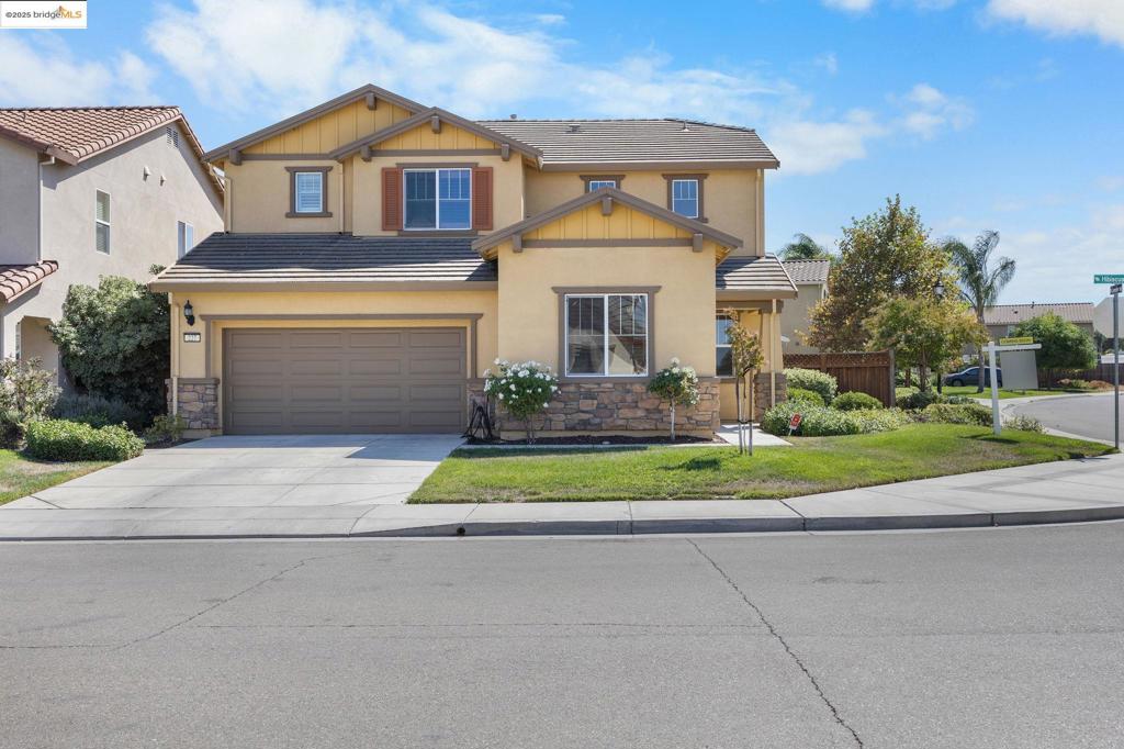 Welcome to Magnolia Park, one of Oakley's most sought-after neighborhood! This spacious turn-key 4-bedroom, 3-bath home offers 2,579 sq ft of well-designed living space with an open concept kitchen & family room, including a full bedroom and bathroom on the main floor (perfect for guests or multi-generational living). Enjoy a bright and airy upstairs loft, a spacious 3-car tandem garage, and a generous corner lot ready for you to design your own dream backyard. Original owner and in immaculate condition, this home is just blocks from schools, multiple parks, Diamond Hills Fitness Center and minutes from shopping, dining, and freeway access. A perfect blend of comfort, convenience, and community—don’t miss it! Did we mention no HOA!