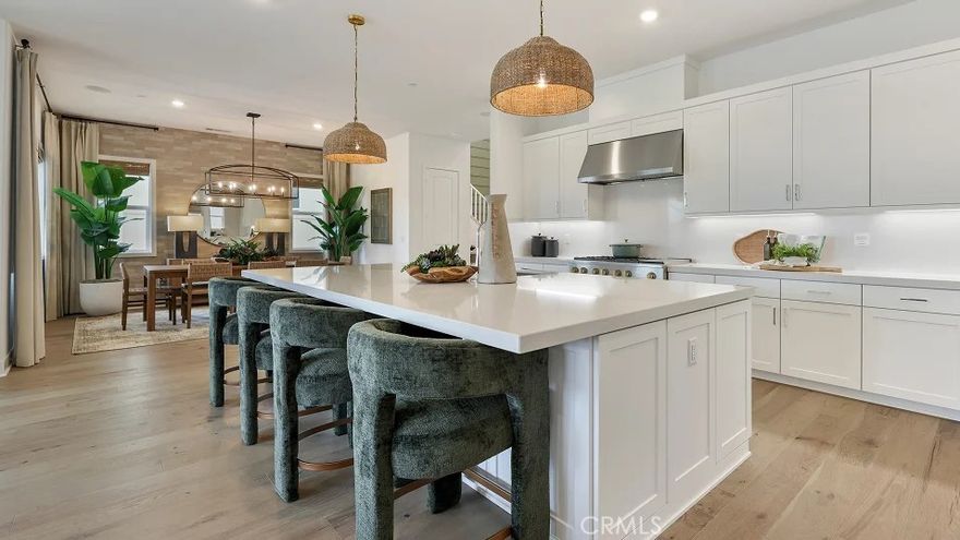 This expansive two-story home offers plenty of space with a total of 4 bedrooms with one of the bedrooms located downstairs with its own private bathroom. The first floor also offers a Den perfect for an office or gaming room. The rest of the first floor features an open layout from the modern kitchen that offers white cabinetry throughout, massive walk in pantry.  The dining and family room opens to a covered California Room ideal for indoor-outdoor living.   The second floor hosts a bonus room along with three more bedrooms all have their own private bathroom. The luxe owner's suite  a retreat with a large walk in closet.