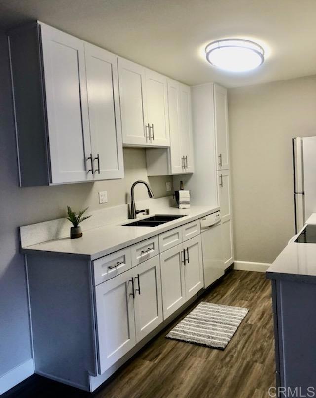 $459,000 AND sellers will pay 12 months of HOA - with an accepted offer by 7/31/25! This is a remarkable value! Nothing in all of Carlsbad is more affordable. Its a fantastic opportunity to own in one of California's most desirable coastal communities - CARLSBAD! This beautifully updated 1-bedroom, 1-bath condominium offers stylish, low-maintenance living in a prime location. Enjoy the convenience of being just a short walk to shopping, restaurants, a movie theater, hiking trails, and more—Everything you need for effortless Southern California living. Inside, the remodeled kitchen shines with sleek quartz countertops and newer appliances, while the modern bathroom mirrors the kitchen’s bright, fresh design. Includes an in-unit washer and dryer (a rare feature in this community!) Stay cool year-round with two energy-efficient mini split air conditioning units—one in the living area and one in the bedroom. Whether you're a first-time buyer, looking to downsize, or seeking a savvy investment, this is a rare chance to purchase your own home in Carlsbad at an unbeatable price.