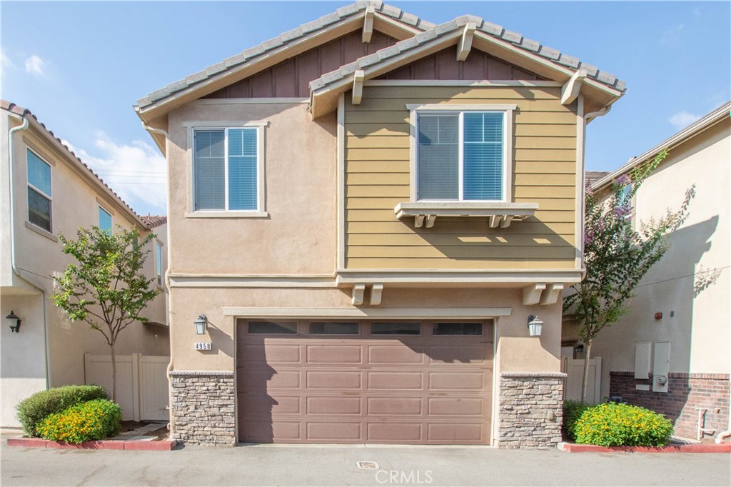 This very well maintained 3-bedroom + 2.5-bath + loft stand-alone (no common walls) condo is located in a beautiful, gated community. All three bedrooms and the extra loft space (perfect for kids or home office) are located upstairs. The condo features a large modern kitchen with a center island and lots of cabinet space, an upstairs laundry room (landlord provides washer/dryer), a large, enclosed side patio and lovely covered front porch. Tenant to supply own refrigerator. In addition to the home's attached two-car garage, there is also a 3rd, assigned exterior parking space (see photos), guest parking and a kids play area (see photos). Tenant is responsible for all utilities and services (except trash). This gated community is close to freeways, shopping and entertainment. Will consider one small dog but sorry - no cats. Rental is managed by a professional property manager.