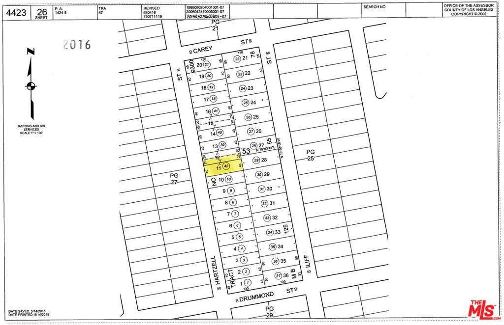 Discover a rare and exceptional opportunity at 854 Hartzell Street in the esteemed Pacific Palisades. This oversized, expansive lot is 7,803 square feet. One of the largest in the coveted Alphabet Streets. This flat lot is perfectly poised for the creation of a custom dream home. Located just moments from the Village. Original structure was 1,200 square feet. Phase 1 debris removal has been completed.