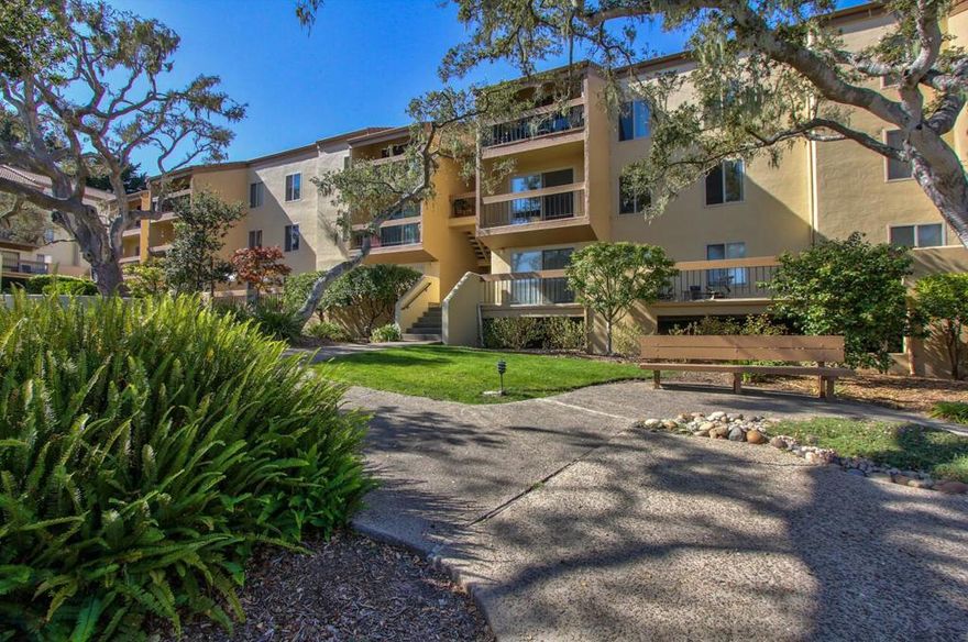 If you are looking for your buyers entire wish list - this is the one! This remodeled and oversized two bedroom, two bathroom oversized unit is a true delight. Featuring a huge deck with the highly sought after ocean views. Bathe in the natural sunlight. Plus, enjoy the direct access to parking and the community pool. The common area surrounding the condo is lush green and is nestled amongst the Monterey hills with spectacular views of treetops. Located 5 minutes from downtown Monterey there will never be a lack of fun things to do. In addition to being just a short drive to the beach, the condo is also walking distance to the shops downtown & less than a mile from the Navy Post Graduate School and Defense Language Institute. Whether you are in the mood for a stroll down to Elroys market or a short drive to the beach in Carmel, you are sure to love life in this beachside town.