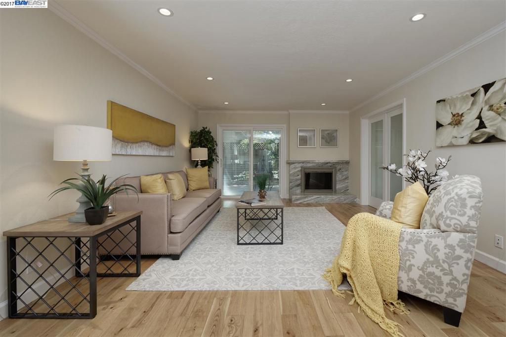 Luxury & Utility are exemplified in this beautiful San Mateo Condo. Situated along a tree lined street, this condo boasts a spectacular location just minutes to downtown Burlingame, San Mateo and Cal-Train. Designer touches throughout. Open floorplan, Updated kitchen w/quartz counters, High-end cabinets & appliances. Resort style bathrooms w/modern finishes. Hardwood flooring, recessed lighting, NEST thermostat, separate storage room & IN UNIT laundry hookups. HUGE private & fenced patio/backyard. Minutes to BART, 92, 82, & SFO! This is a turn-key masterpiece...hurry before its gone!