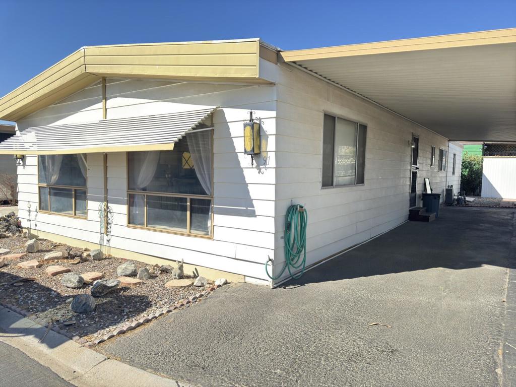 BRING ALL OFFERS! Vacant. Welcome to the desirable Palmdale Estates, a 55+ senior, charming, gated, mobile home community with pool, hot spa and clubhouse located in Indio, CA. Built in 1974, this property needs TLC. As you enter, you'll be greeted by a spacious living area filled with natural light, making it ideal for both relaxation and entertainment. Open floor plan. Attached carport with extra storage space. Conveniently located near community amenities, parks, shopping centers, and dining options Community features exclusive access to community clubhouse, Swimming pool and spa, shuffleboard, movies, books, and beautifully landscaped common areas. HVAC system for year-round comfort Close proximity to major highways and public transportation Don't miss the opportunity to make this mobile home your new residence in Palmdale Estates. Schedule a viewing today! For more information or to schedule a viewing, ALL offers will be considered.
