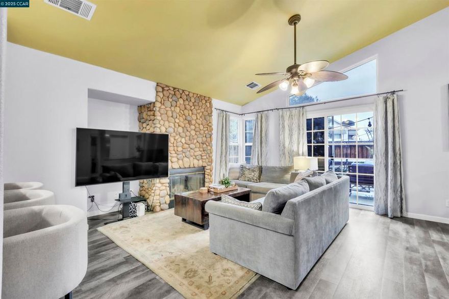 Step into the perfect blend of comfort, convenience, and Brentwood charm! This beautiful Homecoming residence features a bright, modern layout anchored by a cozy fireplace, creating a warm and inviting atmosphere. The large private lot offers endless possibilities — from weekend barbecues to garden projects to relaxing playtime for kids and pets. And with a community park right next door, it truly feels like an extension of your own backyard.  Location is everything — and this one has it all. Enjoy being 5 minutes to Downtown Brentwood for dining, cafés, and the beloved Saturday Farmers Market, and under 10 minutes to The Streets of Brentwood for movies, shopping, and entertainment. Daily life is made even easier with well-regarded local public schools, plus convenient access to Brentwood Blvd and Highway 4 for smooth commuting.  Whether you’re hosting friends outdoors, enjoying evening walks at the park, or taking advantage of nearby amenities — this home supports the balanced lifestyle you’ve been looking for. Don’t miss your chance to make this standout Brentwood property yours!