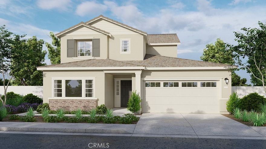 NEW CONSTRUCTION!!  Multi-Gen Suite Home!! This versatile 2,435-square foot two-story home with California Traditional inspired exterior façade.  The home features a DOWNSTAIRS Suite with bedroom and bathroom, kitchenette, laundry, living space, private entrance from the front, private exit to the rear. Upstairs there are 3 bedrooms and 2 bathrooms, and laundry room. The island kitchen with breakfast bar includes Whirlpool stainless steel gas cooktop and oven, microwave, dishwasher, Quartz counter tops and pantry closet. This home also has Crisp White Shaker Styled cabinetry throughout. To top it all off, a direct access 2-car garage with STORAGE SPACE and pre-plumbed for an electric car! This truly modern home has all the Smart Home features you would expect and, is FULLY LANDSCAPED AND IRRIGATED in the front yard. The community is situated close to neighborhood parks, shopping and just minutes to freeway access. This home is anticipated to have an November 2025 move-in and we look forward to partnering with you to welcome your client home!  



* HUGE SAVINGS!! Our Solar is "No Additional Cost to Your Buyer" it Included in the Price of the Home *

* No HOA Dues *