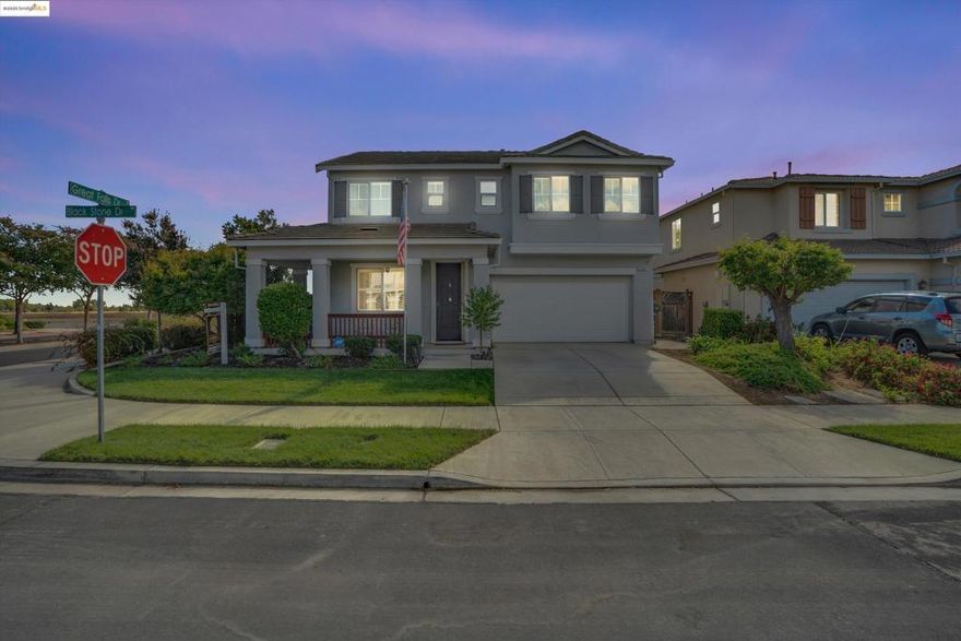 Welcome to this beautifully maintained 4-bedroom, 3-bathroom home nestled in the heart of Brentwood. From the moment you arrive, you'll be captivated by the lush, landscaped front yard that sets the tone for this serene and stylish residence. Step inside to discover a spacious layout perfect for both relaxing and entertaining. The open-concept kitchen and living areas are filled with natural light, while the well-appointed kitchen and generous bedrooms offer comfort and functionality. Out back, enjoy year-round gatherings under the gazebo, cozy up by the outdoor fireplace on cool evenings, or unwind surrounded by the fruit trees and vibrant gardening beds—ideal for green thumbs. This home combines suburban tranquility with outdoor living. Whether you're hosting friends or savoring quiet moments, this Brentwood gem delivers the perfect blend of charm and convenience.