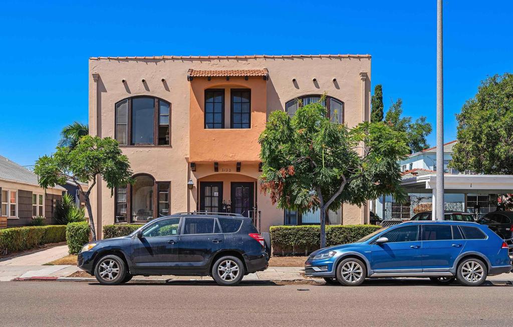 Situated in a quiet, low density neighborhood. This block has minimal traffic, which adds to the tranquility for residents. While some areas have 4-10 story towers but quite limited parking, these apartments are perceived as friendlier, calmer, more congruent with its neighborhood. Seller will be spending in the range of $35k to upgrade two vacant apartments. Unit "C" is vacant and cleaned out. Four storage spaces could be an opportunity to convert to garages. The seller expects to pay a portion of the buyers closing costs. The adjacent 5 unit property at 2126-34 30th St and 10 units at 2144 30th St are also for sale by the same seller, making 3 contiguous parcels a possibility. Two units are currently vacant so values are anticipated rent. One unit is expected to be rented by the close of escrow. Video tour will be live soon. Additional photos will be added.
