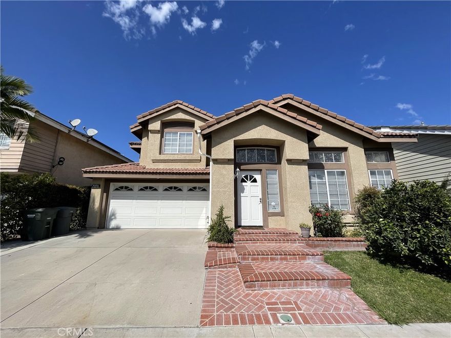 HOME-SWEET-HOME: Welcome to a highly desirable 3-bedroom home located in the heart of Buena Park. Conveniently located near freeways, shopping, & schools. This beautiful home has been recently renovated & upgraded with new brand-new Kitchen appliances including Stove, Microwave, & Dishwasher. It also includes new quartz countertops, all new cabinets, new hardware flooring, kitchen sink, & garbage disposal. Fully renovated Master Bathroom with a walk-in shower. New shower doors & fixtures in hallway & bathrooms. Fully updated Power Room. All new toilets. Entire house freshly painted with new carpet upstairs. Upgraded light fixtures throughout the house. Comes with two car garage with two spaces in front. Open space with lot of natural light.