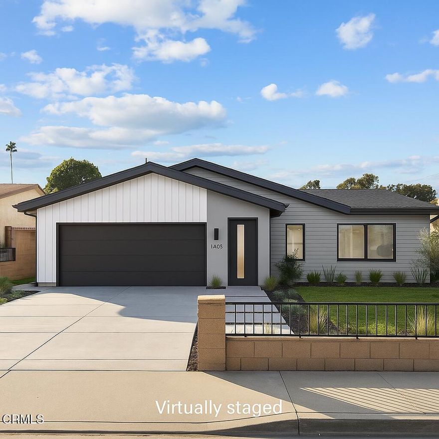 This is a rare opportunity to complete a nearly new build in an established neighborhood with approved plans for a highly desirable multi-unit layout. The property has already completed footing and excavation and has been taken down to the studs, allowing the next owner to step in and finish construction with less time, cost, and risk. The proposed design includes a beautifully laid-out main residence with two private bedroom suites and an open-concept living room and kitchen featuring a center island and modern finishes, perfect for entertaining. In addition, the plans offer a legal JADU with its own entrance, bathroom, food preparation area, and outdoor space ideal for a BBQ or pets, along with a separate in-law suite featuring a private entrance, fireplace, and backyard area. A two-car garage and three-car driveway complete the offering. Whether you are seeking a multi-generational home, rental income potential, or a long-term investment, this one-of-a-kind property delivers flexibility, value, and endless possibilities. A few sample renderings have been created to show the possible look and design of the home once completed. Plans are included with the sale. Property may not qualify for traditional financing in its current condition. This property is eligible for FHA financing with as little as 3.5% down . Terms and Conditions apply.