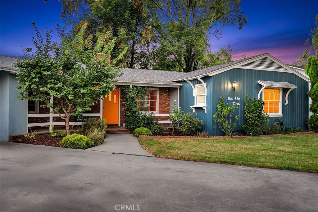 MAGNOLIA NEIGHBORHOOD- HISTORIC MAGNOLIA AVENUE-WESTWOOD ESTATES- Arguably one of Riverside's most picturesque mid-century neighborhoods, the streets of Westwood Drive and Aden Way are lined with quintessential timeless mid-century ranch homes. All custom built before the boom of production housing, each and everyone possess its own unique character story. Tucked away on a quiet cul-de-sac and interior lot, this home is offered in pristine unmolested splendor with all the details you would seek in a home of this style and period. Solid oak hardwood floors throughout; Stunning genuine used brick fireplace; walls of windows to let in light and view the outdoors; Spacious kitchen with original tile counter-tops and a genuine period correct Frigidaire Flair™ cooking center (just like Samantha Stevens used on the television show Bewitched)!. Flexible floorplan can live as a 3-bedroom 2-bath or alternatively as a 2-bedroom 2-bath with a separate family room. Expansive and private backyard with a large shed capable of accommodating 2 additional vehicles accessible via the rear-roll-up door of the garage! Incredible curb appeal surrounded by immaculately kept neighboring homes! Close proximity to shopping, schools, medical and dental and just a few minutes from the 91 Freeway!