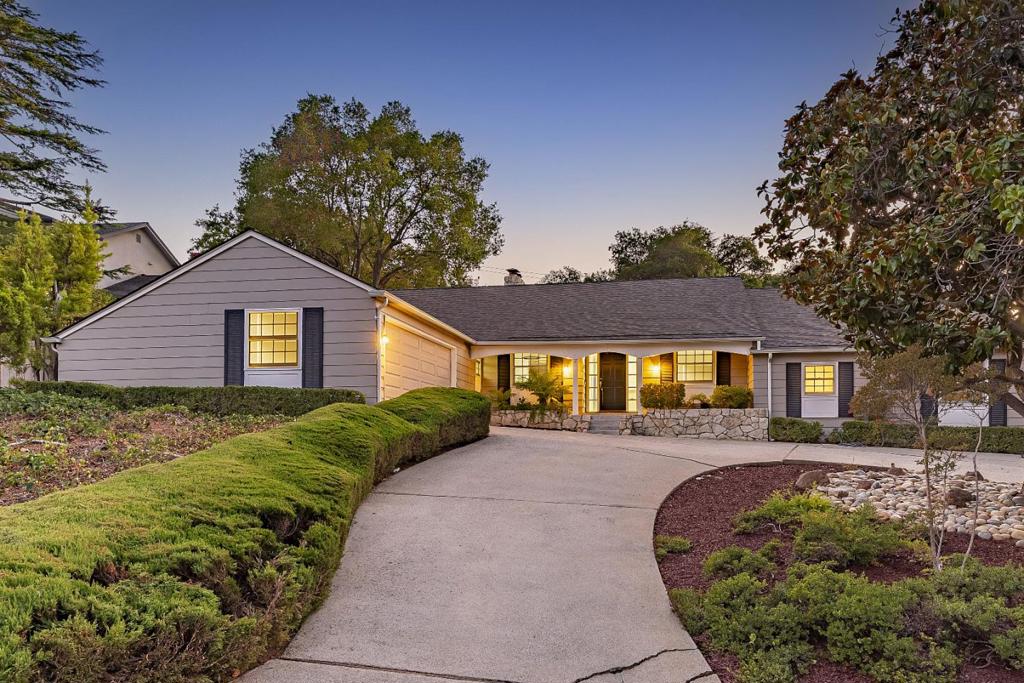 WOW! MOVE IN AND ENJOY THIS FABULOUS 4BD/3BA, 2,544 SQ.FT. SINGLE STORY FAMILY HOME SITUATED ON A HUGE 20,916 SQ.FT. LOT IN ONE OF SARATOGA'S MOST SOUGHT AFTER LUXURY NEIGHBORHOODS WITH AWARD WINNING SARATOGA SCHOOLS! THIS BEAUTY HAS BEEN LOVINGLY OWNED BY THE SAME FAMILY SINCE 1974! THIS WONDERFUL HOME OFFERS AN EXCEPTIONAL LIGHT AND BRIGHT, FLOWING FLOOR PLAN! FORMAL DINING ROOM! SEPARATE FAMILY & LIVING ROOMS! STUNNING AND SPACIOUS PRIMARY SUITE! HOME IS SOLAR POWERED! CENTRAL A/C! COPPER PLUMBING! DUAL PANE WINDOWS! HARDWOOD FLOORS! TRULY, AN ENTERTAINER'S DREAM BACKYARD WITH SPARKLING POOL, SPACIOUS PATIO, OUTDOOR BBQ, LARGE STORAGE SHED AND A HUGE AREA OF LANDSCAPE ON THIS NEARLY 1/2 ACRE LOT! THIS IS A VERY SPECIAL AND UNIQUE OPPORTUNITY TO OWN ONE OF SARATOGA'S FINEST PARCELS! TRUE PARADISE! PLENTY OF ROOM TO EXPAND OR POTENTIALLY ADD AN ADU! WALKING DISTANCE TO AWARD WINNING SARATOGA SCHOOLS, HISTORIC DOWNTOWN SARATOGA, AWARD WINNING RESTAURANTS, SHOPPING, VILLA MONTALVO, SARATOGA LIBRARY, FARMER'S MARKET, CHURCHES AND MORE! LOCATION! LOCATION! LOCATION! AND SO MUCH MORE!
