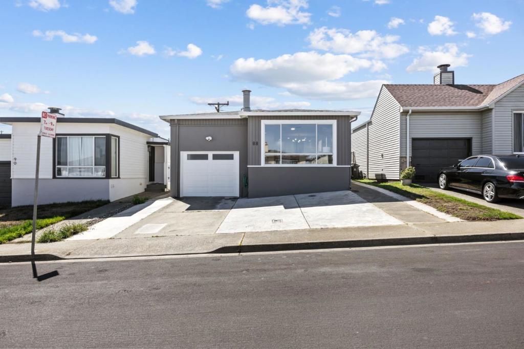 Find yourself settled in the perfect home, right off of Skyline in Daly City. This cherished home greets you with a fresh new look, starting with all new paint inside and out. Marvel at the gorgeous modern refresh inside, boasting an upgraded kitchen, remodeled bathrooms and new flooring sprawled throughout the thoughtfully designed 1,337 square foot home. As a plus, a fully permitted studio ADU sits among the 3 bedrooms and 3 bathrooms, offering versatility and income opportunities for your use. This home is situated on a spacious 3,400-square-foot lot in an unbeatable location. You'll have easy access to shopping and dining at Serramonte and Westlake, be close to excellent schools like Westmoor High, and take just minutes to get onto Skyline and 280 for all your commutes. Combining convenience with a calm neighborhood charm, this beloved family home is ready to turn a new page and become yours!