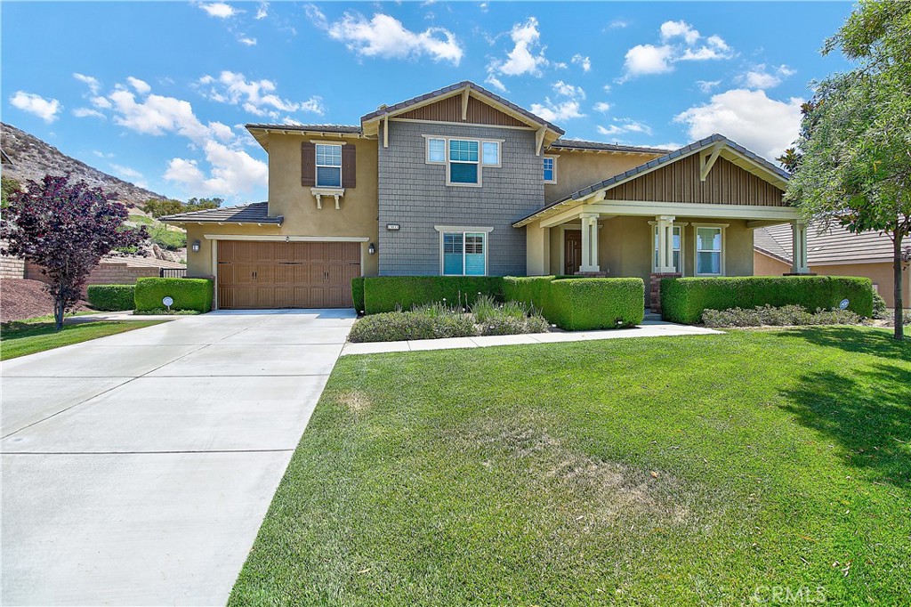 Nestled in the prestigious community of Sierra Heights, this stunning 5 bedroom, 4.5 bath residence offers the perfect blend of luxury and functionality. Spanning over 4,100 square feet, this home features a desirable downstairs guest suite, ideal for multi-generational living or out-of-town guests. The chef’s kitchen opens to a spacious family room and breakfast nook, creating the ultimate gathering space for entertaining.
Upstairs, the expansive primary suite boasts dual walk-in closets and a private retreat, perfect for a home office, gym, or peaceful sitting room. Additional highlights include a bonus loft area, ideal as a media or game room, and generous secondary bedrooms with ample closet space.
Step outside to your personal backyard oasis, where you’ll find a built-in BBQ island, outdoor dining area, and a sparkling pool and spa set against the tranquil hillside. This property features a 4-car garage and is located near parks, and trails—this turnkey home is the complete package in one of Riverside’s most sought-after neighborhoods.