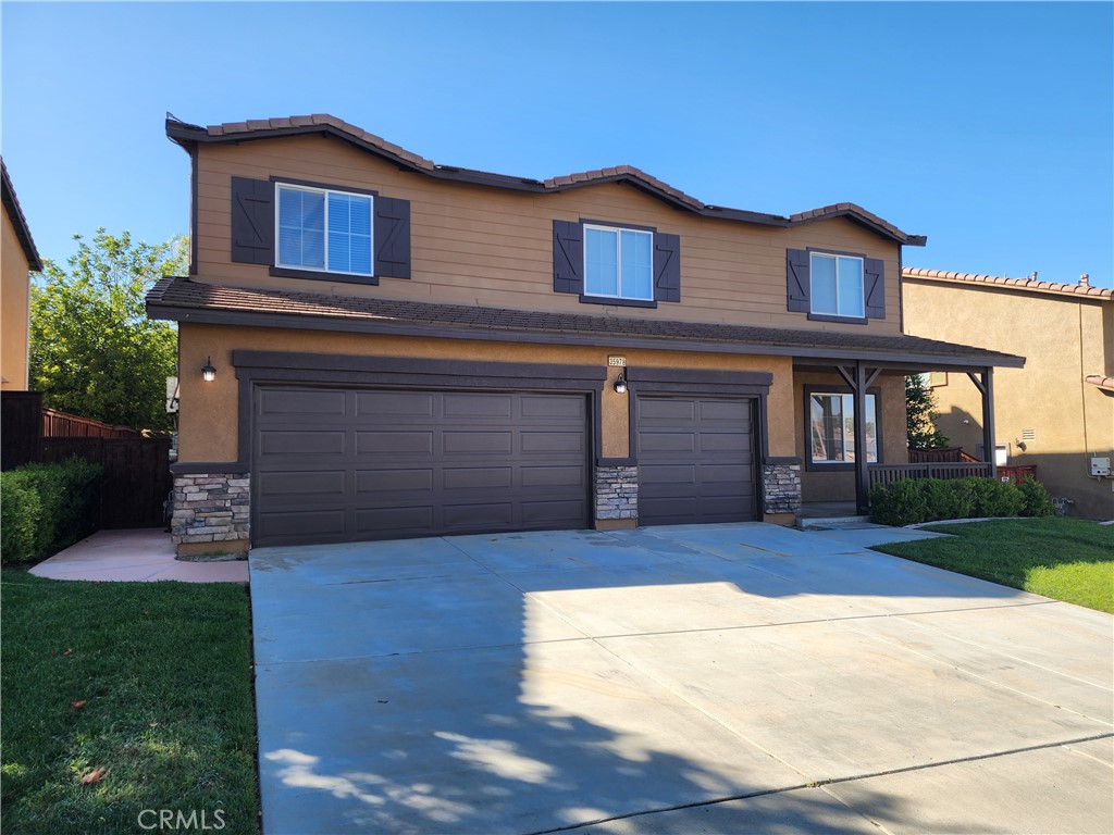 4,261 Sq Ft, 6 BD 3 Bath, with one room and bath downstairs. The entry area is ceramic tile, a formal living room, and a dining room with a wood floor. Large Family Room with Fireplace, open Kitchen with eating nook area, and tiles. Granite countertops, Stainless steel appliances, and new paint. Large Pantry, The laundry room is downstairs and is HUGE. This home features the optional downstairs bedroom. Upstairs, this one has the "Super Loft" perfect for family entertaining. It's BIG. And with 4 rooms and a master suite. And (3) Car Garage. Fully landscaped front and back yard. The house is between I-15 and I-215. good location...This neighborhood is close to award-winning Murrieta schools, freeways for commuters, shopping centers, and medical facilities. HURRY, AS THIS GORGEOUS HOME WILL NOT LAST LONG!!!!!!