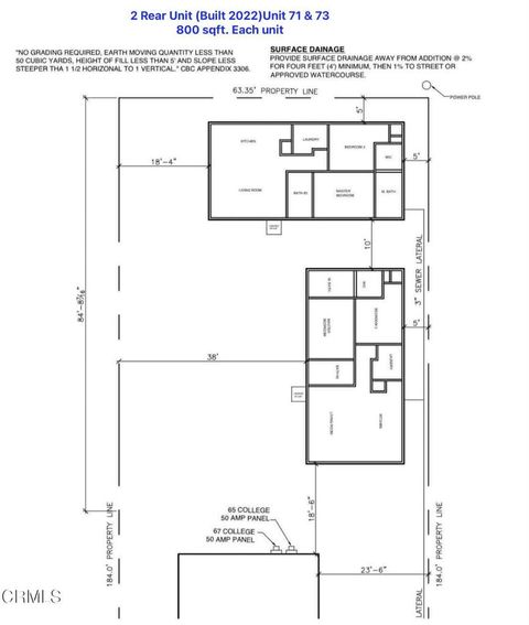 Tiny photo for 65 ,67,71, College Drive, Ventura, CA 93003 (MLS # V1-34468)