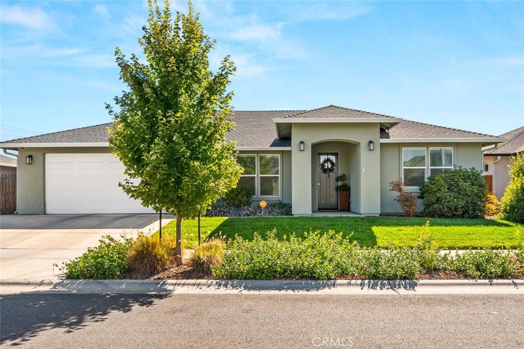 Style, comfort, and convenience all in one! This beautiful Matt Webb upgraded home sits on a spacious lot just one block from a neighborhood park, offering the perfect blend of indoor luxury and outdoor fun. Inside, you’ll find upgraded kitchen cabinets and a custom stone fireplace that create a warm, inviting atmosphere. The board and batten accent wall in the guest bedroom adds a designer touch you’ll love. Step outside to a backyard built for low-maintenance enjoyment turf keeps things green year-round, while the expanded concrete patio and rock area offer plenty of room for gatherings, games, and grilling. Modern comfort is a priority here, with central air conditioning, a Nest thermostat, and a tankless water heater for efficiency. The Vivint security system offers peace of mind with a smart doorbell, keyless entry, security cameras, and more. Located near Hartley Park, Degarmo Park, the upcoming Beyond Golf, and Shasta Elementary, this home keeps you close to recreation, shopping, and schools while giving you the space and upgrades you’ve been looking for. Come see why this one stands out, you won’t want to leave!