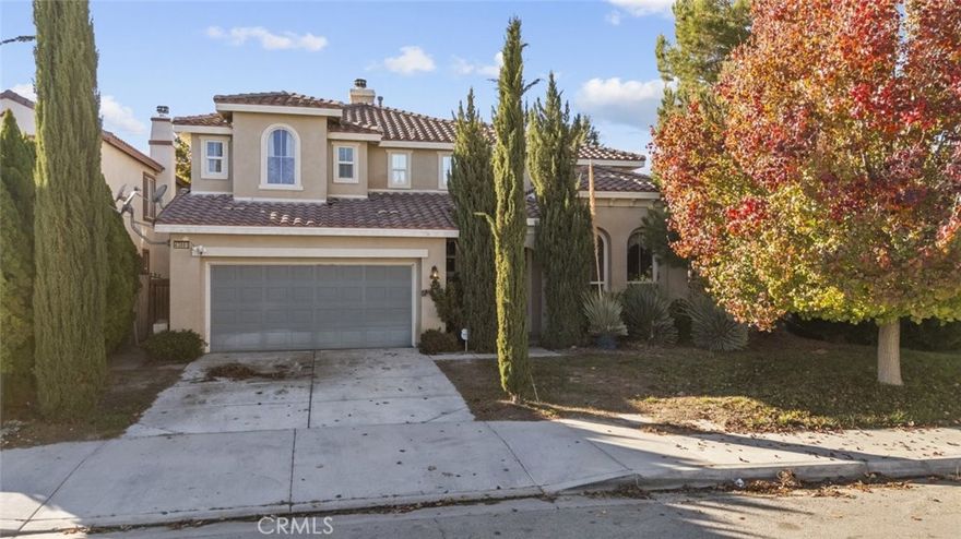 Welcome to this spacious and beautifully designed two-story single-family home located at 43891 42nd Street in Lancaster. Offering 3 bedrooms, 3 bathrooms, and 3,021 sq ft of living space on a 6,690 sq ft lot, this property delivers comfort, style, and room to grow.

Inside an inviting open floor plan featuring high ceilings, abundant natural light, and a warm living room with a cozy fireplace. The modern kitchen comes equipped with stainless steel appliances and opens seamlessly to the dining area and backyard, perfect for entertaining or simple everyday living. The first floor also includes a convenient full bathroom and ceiling fans throughout for added comfort.

Upstairs, you'll find a dedicated laundry room and well-appointed bedrooms, including a generous main suite. The primary retreat offers a spacious layout, dual sinks, vanity area, walk-in shower, and a relaxing soaking tub.

The home also includes an attached 3-car garage and a private backyard with plenty of potential to design your own outdoor oasis.

This incredible Lancaster home is the perfect blend of space, style, and functionality, ready for its next proud owner!