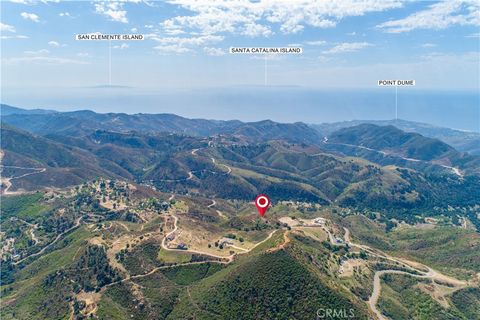 Photo of 0 Castro Peak Motorway, Malibu, CA 90265 (MLS # CV26084580)