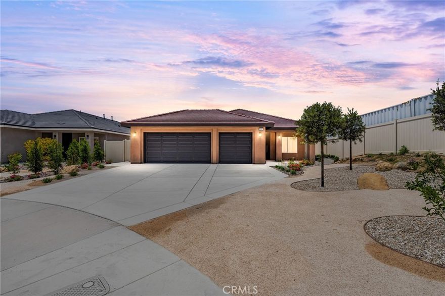 Welcome to your American Dream Home—a stunning, newly constructed 2025 residence nestled on a quiet cul-de-sac in beautiful Mentone, CA. This modern 4-bedroom, 3-bathroom home offers the perfect blend of luxury, comfort, and efficiency on a large, fully fenced lot with brand-new vinyl fencing for added privacy.



Step inside to an open floor plan designed for today’s lifestyle. The heart of the home is a spacious kitchen featuring a large pantry, ideal for storage and entertaining. The primary suite boasts a walk-in closet and a private bath, creating a perfect retreat.



Key Features:



Brand-new 2025 construction—never lived in



4 spacious bedrooms & 3 full bathrooms



3-car garage with ample storage space with EV charger ready



Fully paid-off solar system for energy savings



Double AC units for efficient climate control



Located on a large cul-de-sac lot—ideal for families and privacy



With its thoughtful design, premium upgrades, and unbeatable location, this home checks all the boxes for modern California living.



Don’t miss this opportunity to own a move-in ready, energy-efficient dream home. Schedule your private tour today!