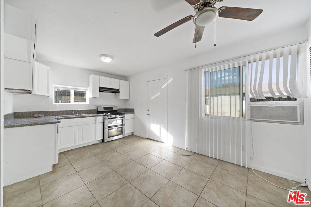 Beautifully remodeled 2 bed/1 bath, unit C is very private! located inside it's own separate building in the back. Central air, ample, gated parking. Tenant pays gas and electric only. Nice barn doors, ceiling fans, waterproof vinal flooring. Available now & well priced for 2 bed and upgrades.