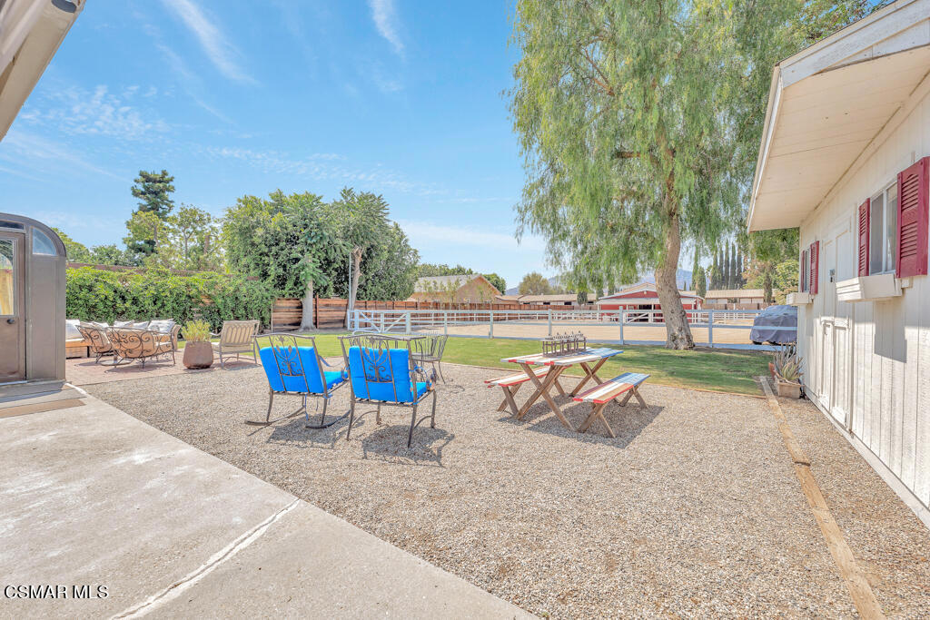GREAT HORSE PROPERTY FOR RENT!!! HALF ACRE FLAT LOT WITH ONE STORY CHARMING CHATSWORTH HOUSE! PRIME CHATSWORTH LOCATION WITH WONDERFUL VIEWS! Breathtaking mountain and sunset views with lots of privacy! This is a unique and rare find! Park like setting. Large 4 stall breezeway barn with in and outs, tack room. Lighted sand arena and miles of riding trails just minutes from your door. RV/Trailer/feed access to rear property. Plenty of parking! The home has beautiful wood floors, 5 1/2 inch baseboards, vaulted ceilings in bedrooms, large fireplace in living room and a tile roof. Beautiful views of the mountains from the home office. The charming kitchen has tile flooring, granite countertops and there is an adjacent sunroom. Copper plumbing. Close to the 118 Freeway, train station, town center as well as prestigious Sierra Canyon School and Stoney Point Park. Great country vibe with plenty of restaurants, shops and stores just minutes away (including Whole Foods). Refrigerator, washer and dryer included. This is a special property!
