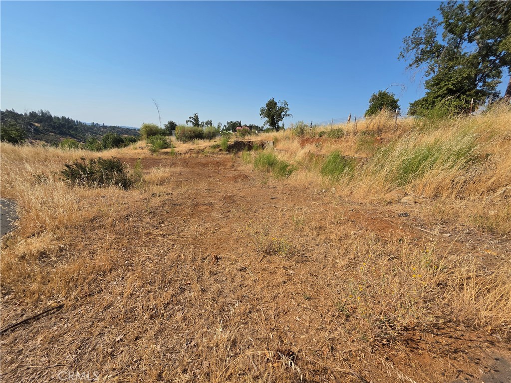 Great 1/3 acre lot with a view of the canyon space. With a flat portion ready to build on, a few mature plants, and space for landscaping this lot is ready to have a brand new home built on it. Water is connected and septic report from last purchased claimed no leaks. Make it yours today!