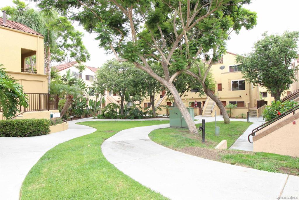 Townhome Style Stunning two bedroom ad Two and a half baths in the coveted Venetian complex! West facing Updated condo in UTC La Jolla close to the mall, restaurants and schooling! This second floor condo features granite counter tops, stainless appliances, and washer/dryer in unit for convenient laundry! Both bedrooms are located on the second level. This unit features spacious and private dual master suites, Two assigned parking spaces for peace of mind and EV charging available.