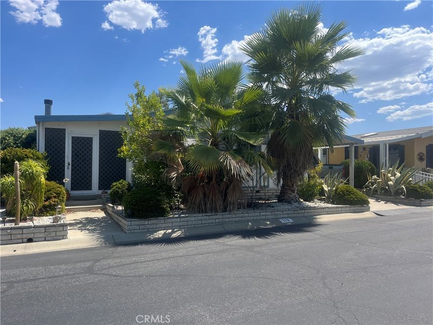 Welcome to this 2-bedroom, 2-bathroom home located in the highly sought-after 55+ community of Mountain View Park in Hemet. The park is nestled against breathtaking mountain views and offers a peaceful retreat in the heart of Southern California. The fully equipped clubhouse is the perfect spot to socialize, host gatherings, or join community events. With convenient access to nearby golf courses, outdoor activities, and shopping, you'll have plenty of ways to stay active and entertained.