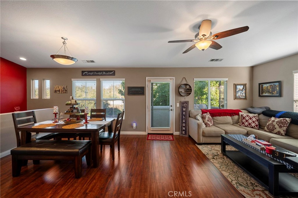 Welcome to 18024 Flynn Drive #5501, a beautifully updated 2 bed, 2 bath corner unit in a newer Santa Clarita community. This light and bright home features an open floor plan with updated flooring and a modern kitchen that flows into the living and dining areas. As a desirable corner unit with only one shared wall, it offers added privacy, extra windows, and abundant natural light. The spacious primary suite includes a large walk-in closet and en suite bathroom. Additional upgrades include a brand new HVAC system and water heater. Enjoy community amenities such as a pool and well-maintained grounds with a healthy HOA. Ideal for first-time buyers and eligible for a $20,000 grant or 0% down financing. Don’t miss this turnkey opportunity.