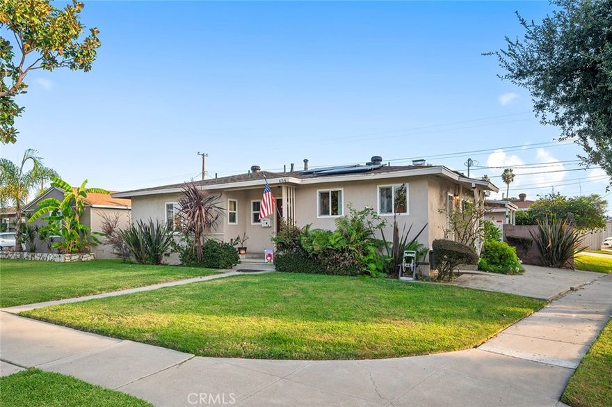 Welcome to 654 W Gage Ave, a beautifully updated single-family pool home nestled in a peaceful, tree-lined neighborhood of Fullerton. This charming residence offers 4 spacious bedrooms and 2.5 bathrooms across approximately 1,471 sq ft of living space, perfectly blending mid-century character with modern comfort. The open floor plan features a bright living area and an oversized gourmet kitchen complete with custom cabinetry, granite countertops, a travertine backsplash, stainless steel appliances, and upgraded lighting and plumbing fixtures. Built in 1954 and thoughtfully remodeled, the home sits on a generous 6,180 sq ft lot that showcases an inviting backyard with a sparkling in-ground pool—ideal for entertaining, relaxing, or enjoying sunny California days. Additional highlights include a two-car attached garage, private driveway, and laundry room for added convenience. Located in the desirable 92832 zip code, this property is close to parks, shopping, dining, and top-rated Fullerton schools including Woodcrest Elementary and Nicolas Junior High. With its modern upgrades, curb appeal, and resort-style outdoor space, this home is truly move-in ready and offers the perfect balance of style, functionality, and location.