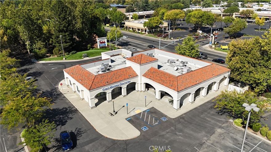 This is a rare opportunity to lease a highly visible retail space in a prime location within a busy shopping center anchored by Raley’s. Located directly on East Ave, the property offers excellent street exposure and benefits from heavy daily traffic, making it an ideal spot for attracting consistent drive-by visibility.  Previously operated as a sandwich and ice cream shop, the space is well-equipped and ready for a variety of retail uses. The interior features an open floorplan that allows for maximum flexibility in layout and design. There are two built-in walk-in refrigerators, floor drains, multiple sinks, and two restrooms, providing a strong foundation for food service or other retail operations. The current setup includes a wide open front room perfect for customer interaction or product display, along with a large back room that functions well as a storage or prep area. The small outdoor patio space further enhances the potential for customer seating or display options.  Located in a highly active commercial corridor with ample shared parking and surrounded by a diverse mix of retail, dining, and service businesses, this space is positioned for success. It is available for quick move-in, offering the perfect opportunity for your next business venture.