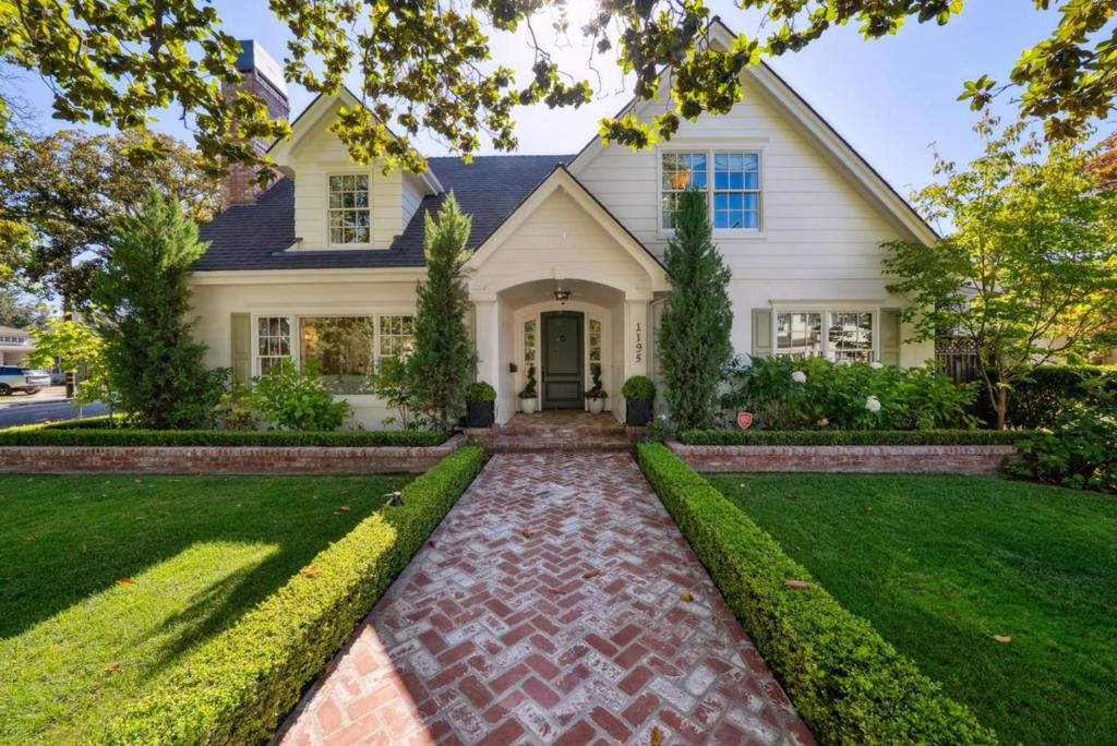 Remodeled Cape Cod Retreat in the heart of Willow Glen boasts 4 bedrooms, 3 full bathrooms, 3,316 sq. ft. Just one block to downtown this desirable floor plan includes a ground floor bedroom and full bathroom, detached 2-car garage, 400 sq. ft., 6,300 sq. ft. Lot. Fully renovated in 2017 by Woodcliff Builders, timeless design with modern sophistication and understated elegance throughout. It is nestled in a vibrant, close-knit community celebrated for its epic holiday traditions, including Christmas light displays and Halloween festivities. Inside, enjoy wide plank hickory hardwood floors, custom Roman shades, and a chefs dream kitchen with Robins Egg Blue cabinetry, Viking appliances, Quartz countertops, pot filler, and dual entertaining island and peninsula spaces. Accordion-style bifold doors open the family room to the private backyard with a brick patio, pizza oven, and lush landscaping. The spacious Primary suite features a California Closets designed walk-in, spa-like bath with Calacatta marble,freestanding tub & Restoration Hardware finishes. Extensive updates throughout: media built-ins, dry bar, laundry, new HVAC (2022), water heater (2023), and ductwork (2024). New garage epoxy floors, storage, and insulation. Walk to Willow Glen's Lincoln Avenue shops and restaurants!