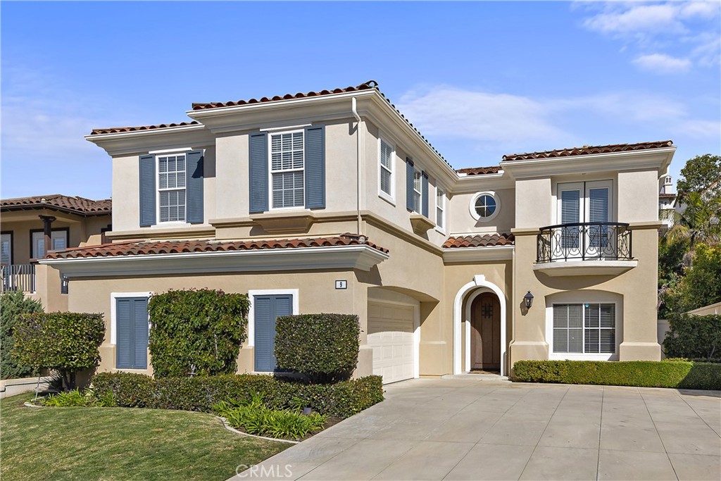 AVAILABLE SEPTEMBER 1. Tastefully furnished and equipped 5 bedrooms, 3 baths 3,000 square foot home. Located in the desirable gated Tesoro Crest. Directly across the street from Newport Coast Master Association Clubhouse with Junior Olympic saltwater pool, Jacuzzi, 3 lighted tennis courts, 3 basketball courts, and private park with playground. Situated on a quiet cul-de-sac with a large private secluded rear yard and patio. Light and bright with neutral two-tone paint, extensive use of Travertine in the entry, nook, kitchen, bathrooms, and family room. Spacious floor plan includes library/5th bedroom with French doors and built-in desk on the main level. The kitchen has a granite island with a breakfast bar, refrigerator, 5 burner gas cooktop, separate nook area, and built-in desk. The large master suite has 2 walk-in closets, large shower, separate spa tub dual sinks and a separate vanity. One of the largest C-D-S lots in Tesoro Crest with a large driveway to accommodate 4 cars. Just steps away from the TESORO community pool, spa, BBQ, and fireplace. WALK to Newport Coast Elementary. Close to Pavilions Shopping Center, Pelican Resort, Crystal Cove Beach, and 3 parks. High-season short-term rental rates for June, July, and August: $35,000/month. Owner will consider short term lease. Call for price and availability. PERFECT FOR VACATIONS, REMODELING, OR FIRE/FLOOD SITUATIONS.