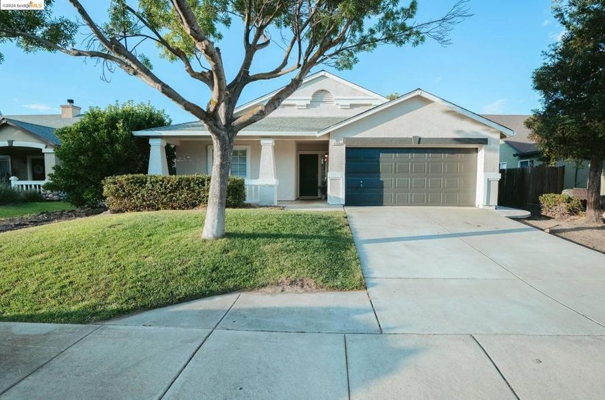 Beautiful 3 bedroom, 2 bath single story home located in desirable Oakley neighborhood. Open floor plan with vinyl luxury water proof flooring throughout with carpet in bedrooms. Spacious great-room combines family and dining room with separated kitchen. Kitchen features granite counters, breakfast bar, gas range, built in microwave and tons of cabinet space. Large master bedroom and bathroom with dual sinks, and large walk-in closet. Large backyard with great potential. No rear neighbors. Home backs up to Big Break Regional Trail. Close to schools, shopping and freeway access.