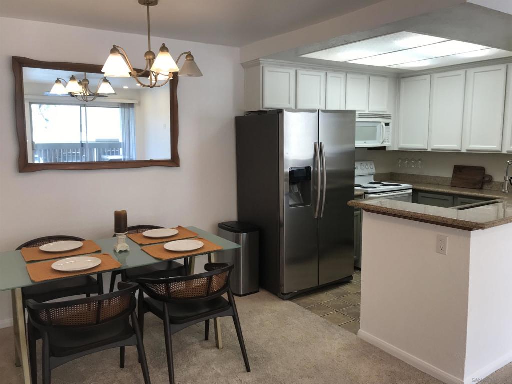 Adorable upgraded Oceanside beach area 1 bedroom and 1 bath condominium in sought after Arbor Hill gated community. Upgrades include: Freshly Painted, new fixtures, recessed lighting, granite countertops, Stainless Appliances- Refrigerator, Dishwasher, and Farm sink. This unit is on the top floor, and the community includes Pool & Spa, BBQ areas with Greenbelts, Community Clubhouse & Gym, and Laundry Facilities. Close to Oceanside and Carlsbad beaches, as well as shopping and restaurants galore. Rare Opportunity to purchase close to the Coast for first time homebuyer or downsizer. Complex Features: ,,,,, Sewer: Sewer Connected Frontage: Canyon