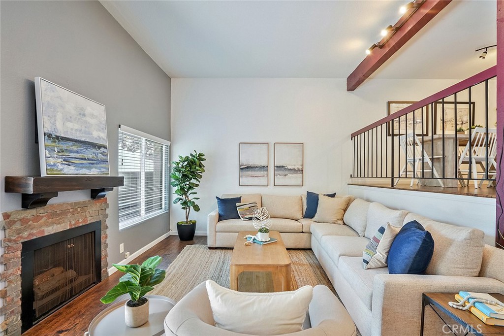 Welcome to 2005 W Culver #21 — a stunning, attached single-family residence offering 2 bedrooms, 2.5 bathrooms, and 1,387 sq ft of stylish living space in one of Orange’s most desirable communities. Thoughtfully updated from top to bottom, this home features new carpet, new windows, new AC, new insulation, and a water filtration system for ultimate comfort and efficiency.
Step inside to find a spacious living room with soaring ceilings, a cozy fireplace, and direct access to a private patio — perfect for relaxing or entertaining. The remodeled kitchen boasts modern finishes, ample cabinetry, and flows effortlessly into the dining area. A convenient laundry area and powder bath complete the main level.
Upstairs, you’ll discover dual primary suites, each with its own beautifully remodeled bathroom. One suite offers a deep soaking tub for spa-like relaxation and a walk-in closet while the other is spacious enough to create a third bedroom.
Additional highlights include a two-car attached garage, community pool and spa access, and an unbeatable location just minutes from the Orange Circle, local shopping, dining, and entertainment. Close to the 57/55/22 freeway access, hospitals, Main Place Mall, Angel Stadium, and The Honda Center — plus a short drive to the coast.
Be sure to check out the 3-D Tour and video walkthrough of 2005 W Culver #21. This is more than a home — it’s a lifestyle. Don’t miss your chance to make it yours!