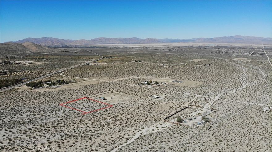 Discover a rare opportunity to own a parcel of land nestled in the high-desert region of Lucerne Valley, California, located in the Mojave River Valley region of the California High Desert in San Bernardino County This vacant lot, located at approximately 34.391129 N, –116.879993 W, offers a blank canvas ideal for your vision—whether it be a serene private retreat, build-to-suit residence, or long-term investment.
Key Features: Prime High Desert Location – Situated in a tranquil setting but within reach of urban amenities, providing the quintessential balance between seclusion and convenience. Located not too far from Apple Valley's excellent shopping options, and all of the hiking, off-roading, and adventure that Big Bear Lake has to offer.  Scenic and Elevated Terrain – The lot provides vantage potential for panoramic views of desert plains, hillsides and open sky—ideal for a home with presence.  Development Flexibility – With a vacant, unimproved lot, you have the freedom to design and build according to your specifications (subject to zoning and permitting). Access & Utilities – The parcel lies near local roads; prospective buyers should verify utility availability (water, electric, septic) and road maintenance status as part of due diligence. Power lines can be found adjacent to neighboring property.  Strong Investment Potential – Real estate in the High Desert region continues to appeal to buyers seeking value, retirement homes, vacation escapes or rental opportunities.  Location Highlights: A short drive from major arterials, CA18 and CA247 connecting to broader San Bernardino County and the Inland Empire.  Proximity to outdoor recreation: hiking, off-road trails, desert landscape vistas and natural open space. Clear skies and high-desert ambiance: enjoy quieter living, starry nights and a sense of space rare in urban zones. Ideal Buyer Profile: Someone looking to design and build a custom home in a peaceful, desert environment subject to zoning and permitting.  Investors seeking a land-bank opportunity in a region with long-term growth potential. Buyers wanting a getaway or vacation base, with future upside in building when ready.