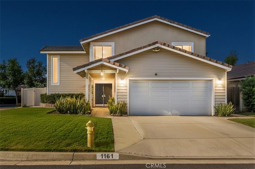 Located in one of San Dimas’ most desirable neighborhoods, 1161 Oakengate Drive offers a perfect blend of space, comfort, and functionality. Situated on a 5,335 sq ft corner lot, this two-story home features 4 good size bedrooms, 2.5 upgraded bathrooms, and 1,758 sq ft of spacious living space.

Step through the double-door entry into the main level, which welcomes you with soaring cathedral ceilings and abundant natural light. The living room features a Decorative fireplace and opens to the formal dining room, ideal for family gatherings and holiday celebrations. The fully remodeled  kitchen boasts with bright new quartz countertops and oversized island/breakfast bar, and ample cabinetry, which opens to a family room over looking your own private yard. A guest half-bath tastefully updated is conveniently located on main level. Both the living and family rooms provide access to the backyard, creating a seamless indoor-outdoor flow.

Upstairs, the primary suite includes a oversized walk-in closet and updated private bathroom with new quartz countertops, complemented by three additional well-sized bedrooms and updated bathroom with new quartz counter tops. The backyard provides a perfect setting for relaxation and entertaining, featuring a partially covered patio, grassy area, and versatile shed with french doors included that can serve as a home office, workshop, or storage space.

Additional features include recently fresh interior paint in a few rooms, Newer flooring throughout, updated dual-pane windows and sliders, New HVAC with solid metal ducts to complement central A/C and heating, and a 2-car attached garage featuring laundry in garage and an extra room in garage used for storage or darkroom. Residents enjoy access to a private association pool, BBQ area, picnic space, and tennis courts. Centrally located near Walnut Creek Wilderness Park, trails, shopping, freeways, and top-rated schools, this home offers an ideal combination of lifestyle, convenience, and comfort.