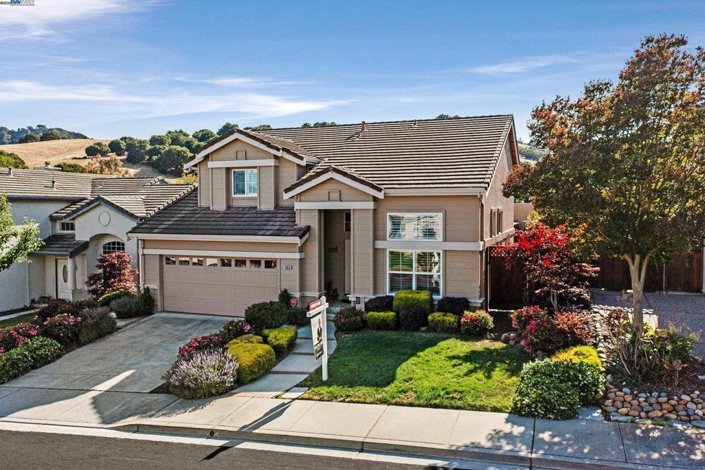 Highly Sought-After / Small Community of Canyon Creek. Beautifully Maintained, Original Owners, EAST FACING 4-bedroom, 2.5-Bathroom home Could Be a 5 Bed 3.5 Bath home. AS PER ORIGINAL BUILDER OPTIONS, a Bedroom & Bathroom can be added DOWNSTAIRS where the long family room is now. See optional floor plan in the pictures file. Situated on a quiet, tree-lined street, this home boasts Exceptional Curb Appeal. Step inside to a bright and inviting interior with a Spacious Formal Living & Dining Area, Large Windows fill the home with Natural Light. The Open-Concept Kitchen flows seamlessly into the cozy family room. ALL NEW Two Phase Halo LED Lights w/Dimmer Switches through out - perfect for entertaining or relaxing evenings at home. Upstairs are 4 Generously Sized Bedrooms, including a Luxurious Primary Suite with a Walk-in Closet and an Updated Ensuite Bath. VERY private backyard, Beautifully Landscaped with NO REAR NEIGHBORS, Ideal for Outdoor Dining, Gardening, or Enjoying the Pleasanton Sunshine. Close to Top-Rated Schools, Parks, Shops, Trails, and just minutes from downtown Pleasanton,