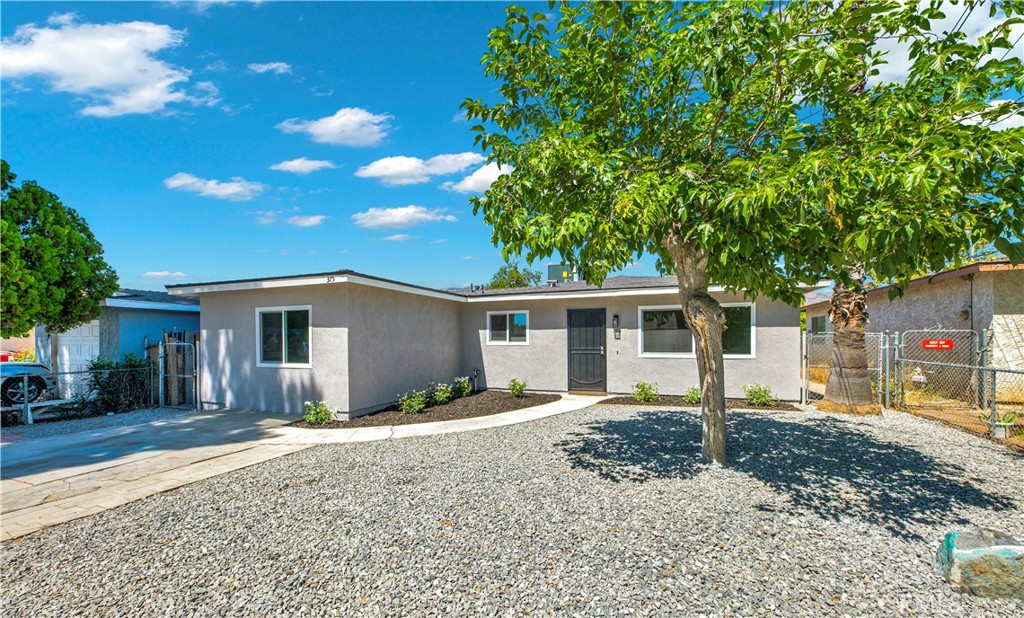 Welcome to 375 N Victoria Avenue, San Jacinto – a beautifully renovated gem ready for move-in! This stunning 3-bedroom, 2-bath home has been completely rehabbed inside and out with no detail overlooked. Every inch of the property has been thoughtfully updated to combine modern style with everyday comfort. Step inside to an inviting, open-concept layout featuring brand-new flooring throughout the main living areas and plush new carpet in the bedrooms. The kitchen is a showstopper, boasting new cabinets, sleek countertops, stainless steel appliances, and contemporary fixtures. Both bathrooms have been fully remodeled with new vanities, custom-tiled showers, updated plumbing, and modern finishes. Fresh interior and exterior paint give the home a clean, crisp look, complemented by new dual-pane windows that enhance natural light and energy efficiency. Updated lighting and hardware throughout add the perfect finishing touches. Outside, enjoy newly landscaped front and back yards, perfect for entertaining or relaxing. The spacious lot offers plenty of room to play, garden, or create your own backyard oasis. The home also features new doors, central heating and air, and an attached garage with a large driveway.
Don’t miss this opportunity to own a fully upgraded home in a great San Jacinto neighborhood. Schedule your private tour today!