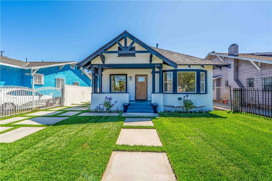 Versatile 4-Bedroom Home + 3-Bedroom ADU in Prime Los Angeles Location This beautifully updated property in Los Angeles offers the perfect blend of space, comfort, and income potential. The main house features 4 bedrooms and 3 bathrooms, including two master suites with their own private baths — ideal for families, guests, or multigenerational living. You'll also find washer and dryer hookups inside, plus new electrical and plumbing systems throughout. There are central AC and heating systems in both units to keep things comfortable year-round. The ADU is a spacious two-story, all-electric unit with 3 bedrooms and 2 bathrooms. It has its own washer/dryer hookups, solar panels, and private entrance — perfect for rental income, in-laws, or a home office setup. Outside, the home features a long driveway with plenty of parking, a sprinkler system for easy landscaping maintenance, and modern updates throughout — too many to list! Whether you're looking for a move-in ready home with room to grow or a smart investment opportunity with built-in rental potential, this property has it all. Don’t miss out on this rare find!