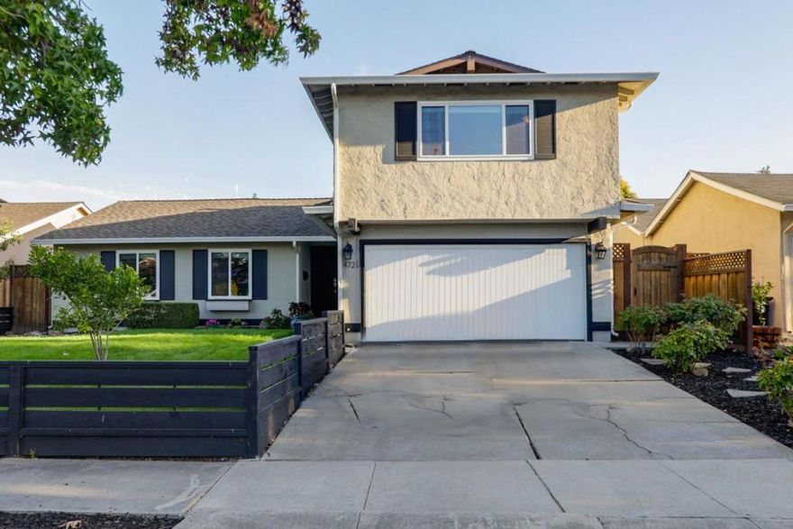 Welcome to 472 Meadow Dale Court in San Jose! This inviting 3-bedroom, 2-bath home offers a spacious 1,918 sq. ft. floor plan with an additional upstairs room perfect for a 4th bedroom, office, or creative studio. The remodeled kitchen opens beautifully to the living room, creating an ideal space for entertaining and everyday living. Enjoy modern comforts, including air conditioning, a new HVAC system, and ceiling fans in all downstairs rooms. The fully fenced and beautifully landscaped yard enhances both privacy and usability, encouraging you to truly enjoy and make use of your front outdoor space . Conveniently located near parks, schools, shopping, and easy freeway access, this home blends comfort, functionality, and location perfectly.