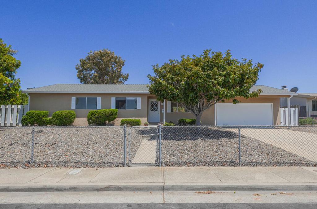 Introducing a Seaside Gem, featuring beautiful city and bay views. This home's layout is thoughtfully designed with four bedrooms and two full baths, providing ample living space for the entire family. The home and its location offer a solid foundation for customization and personalization. Outside, the property boasts a large, over-sized lot that is 104% larger than the average Seaside residential lot providing possibilities for landscaping, outdoor entertaining, future expansions, or the addition of a guest home/ADU. The neighborhood is known for its friendly atmosphere and proximity to local amenities, offering easy access to schools, parks, shopping centers, and the Monterey Peninsula coastline. With a clean, freshly painted interior / exterior, a new roof with a 50 year warranty from Lords Roofing and brand-new flooring throughout, this home is move-in ready. Are you ready for coastal living with ocean views?